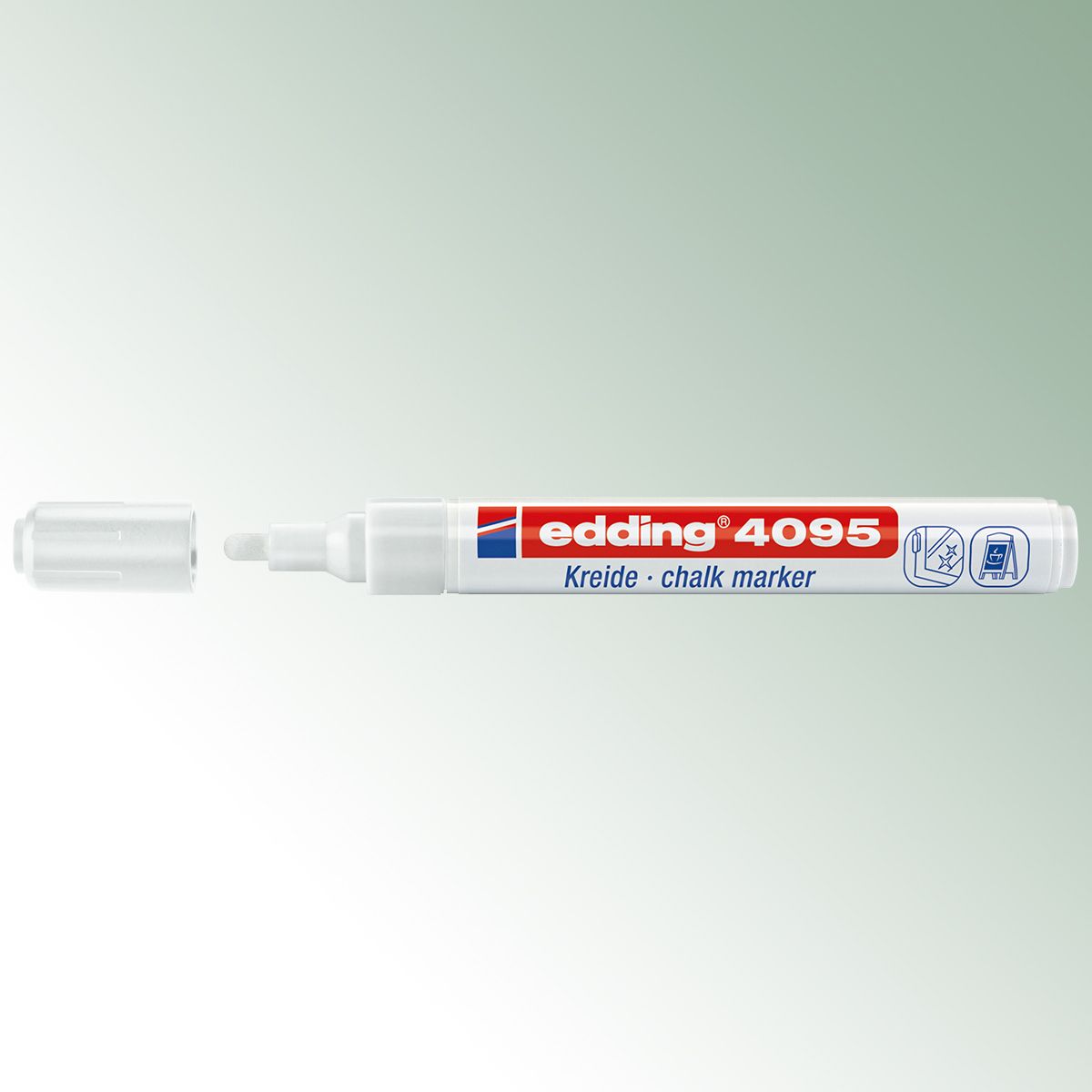 edding 4095 chalk marker White