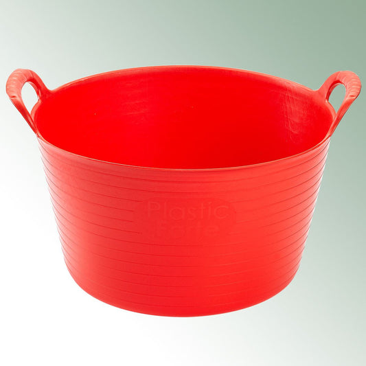 Flexible Garden Basket 42lt Red