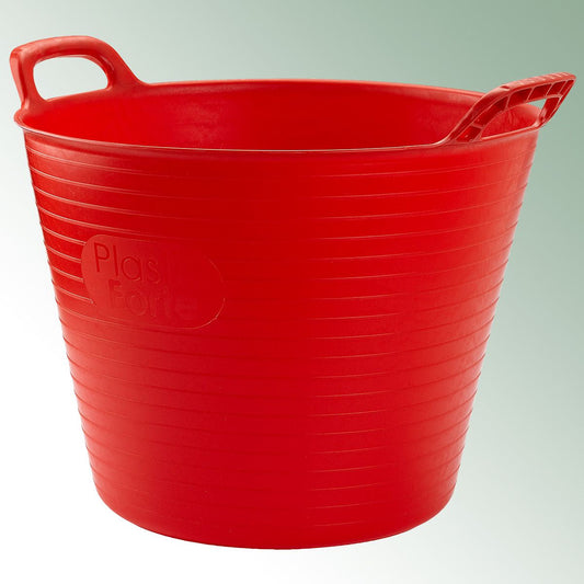 Flexible Garden Basket 56lt Red