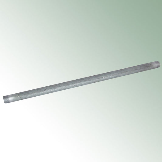 Tubular Sprinkler Stand Galvanised , Length 60cm - 2x3/4" Male Thread