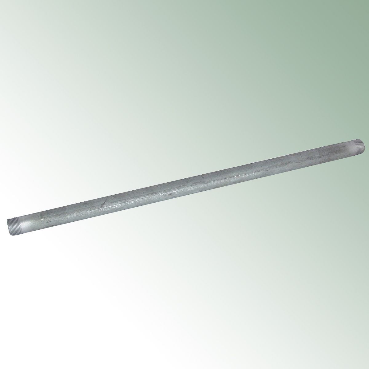 Tubular Sprinkler Stand Galvanised , Length 100cm - 2x3/4" Male Thread