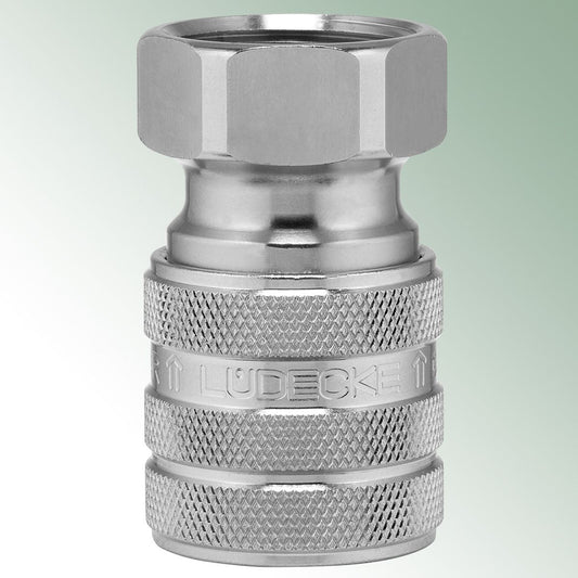 WaterProfi - Coupling with Water Stop - 3/4" Female Thread