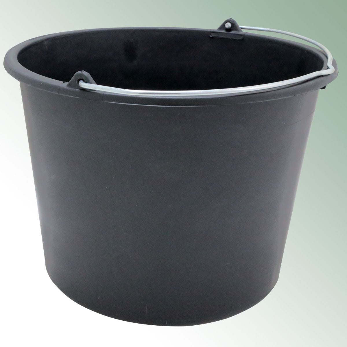 Plastic Bucket 20 Ltr black sturdy design