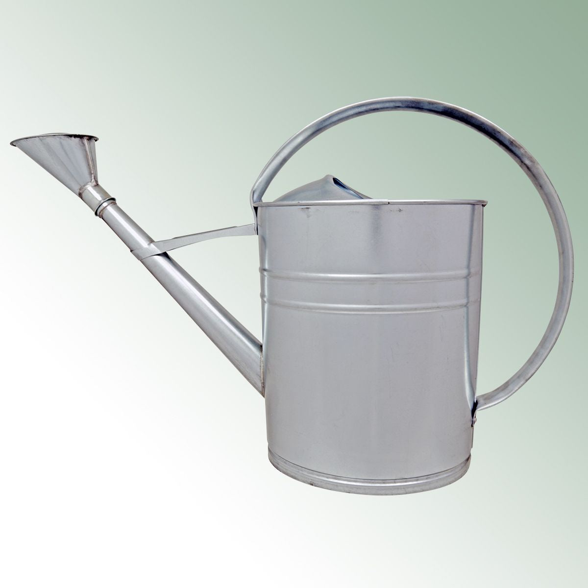 Watering Can 12 Ltr galvanised with Rose