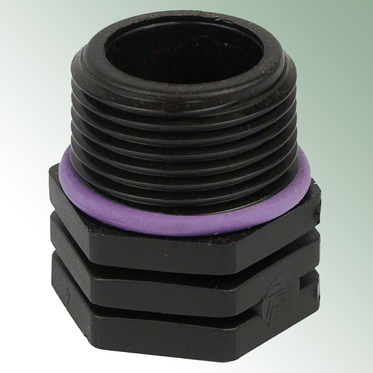 End Cap 3/4 Male Thread Plastic with O-Ring