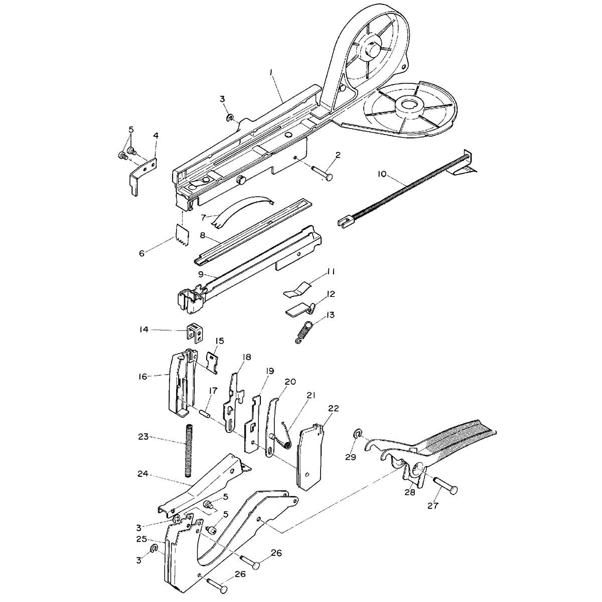Serrated Blades (Set = 3 pcs.) for Binding Pliers Model HTB/HTB-NL - (no. 6)