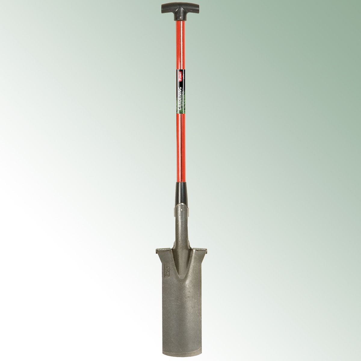 Polet grubbing spade T-grip with fibre glass handle