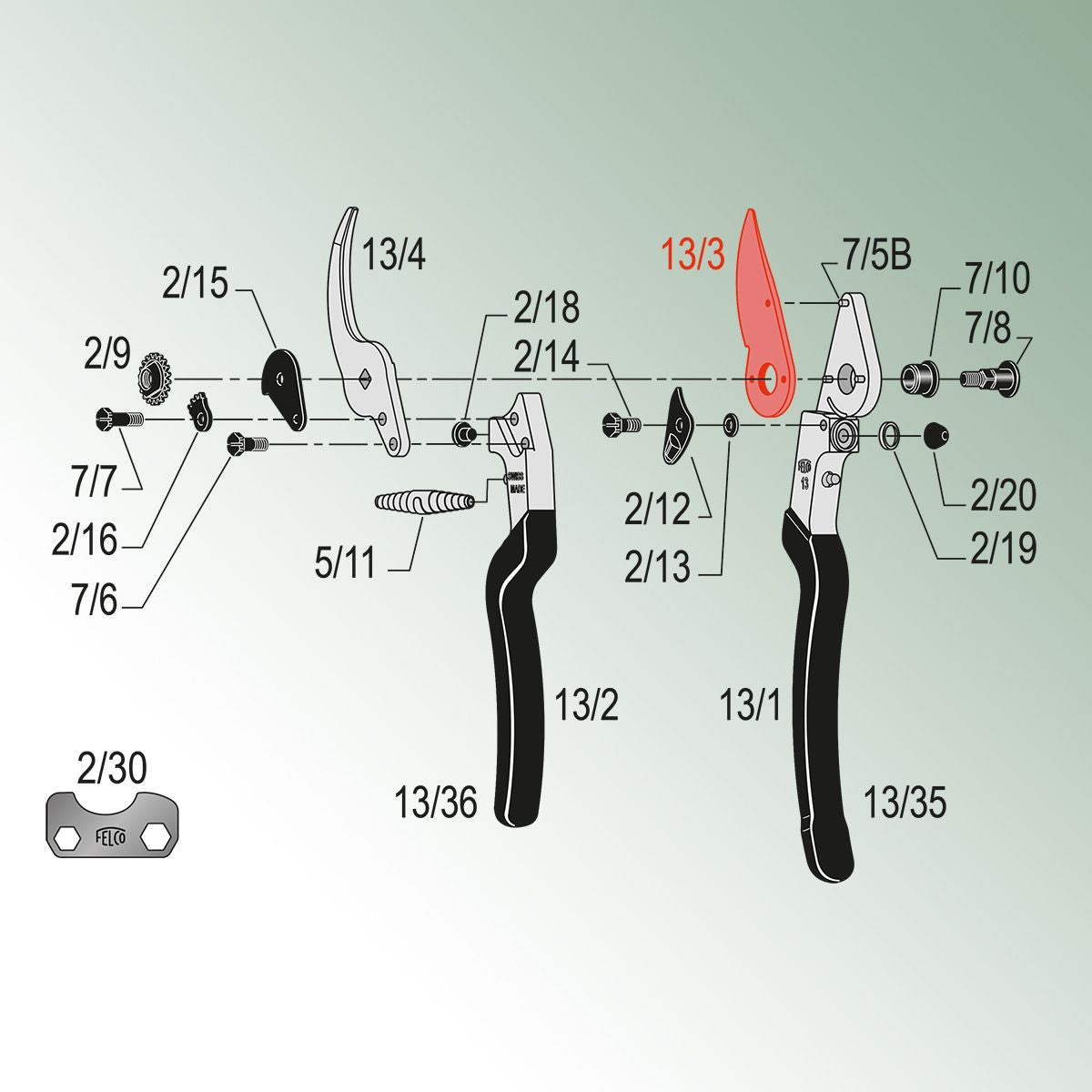 Felco Blade for Model 13