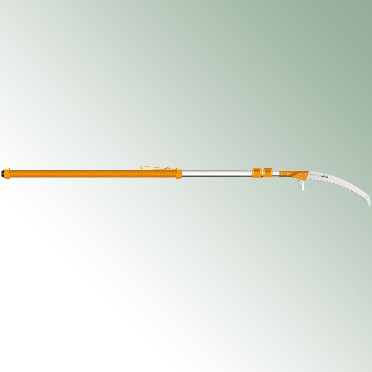 Silky Telescoping Saw Hayate extends from 2.35-5.00 m Saw Blade 42 cm - 2-part