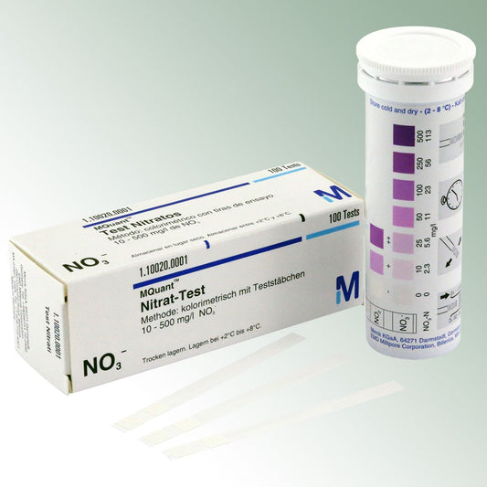 nitrate test strips content = 100 pieces