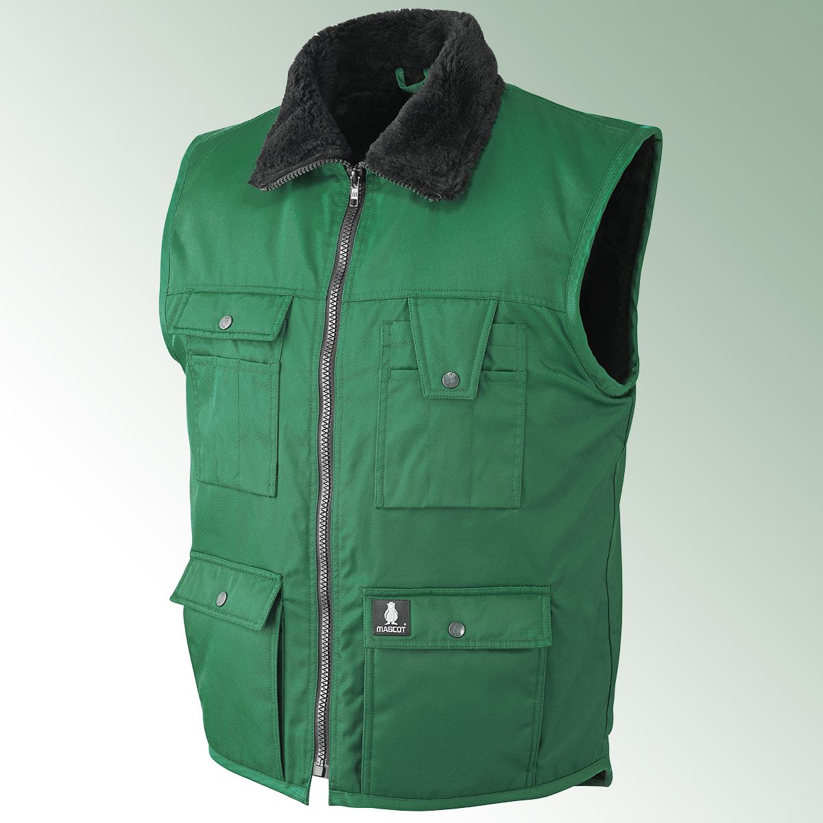 Winter waistcoat Solden size L, green