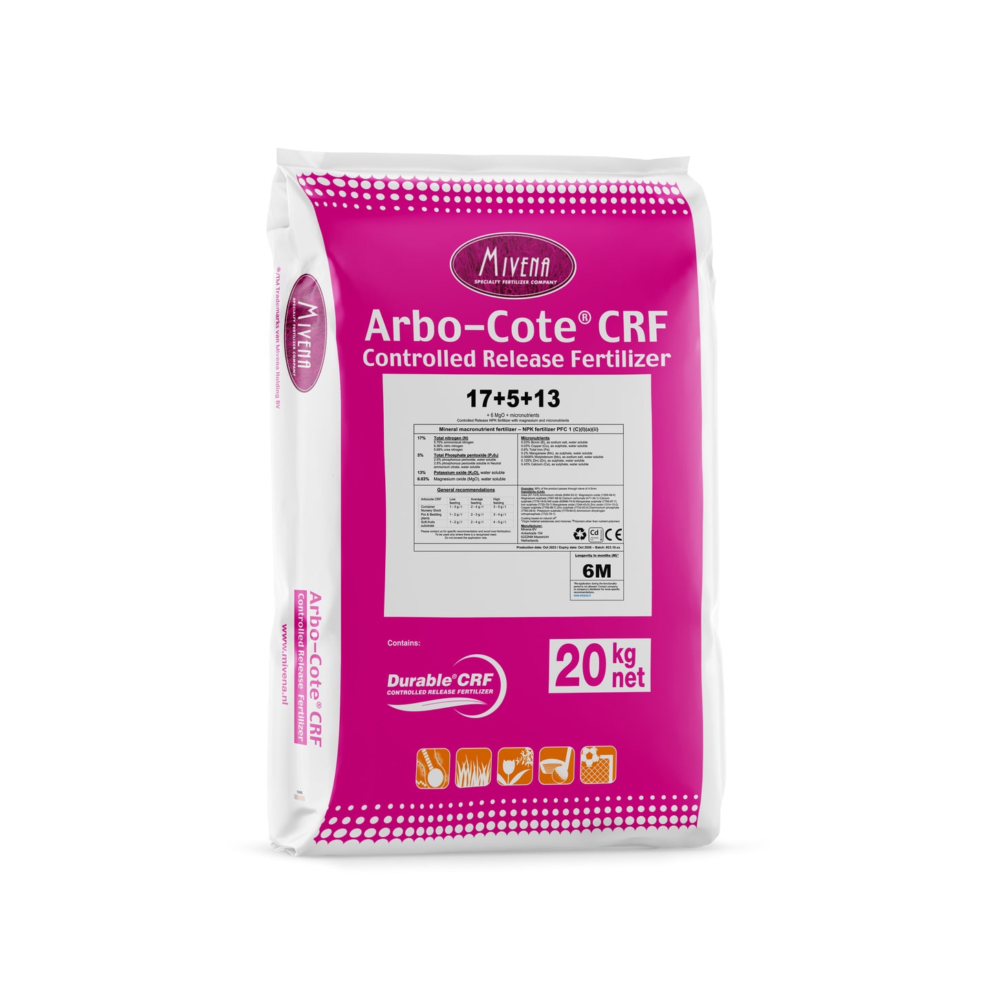 Mivena Arbo-Cote CRF Fertiliser 17+5+13
