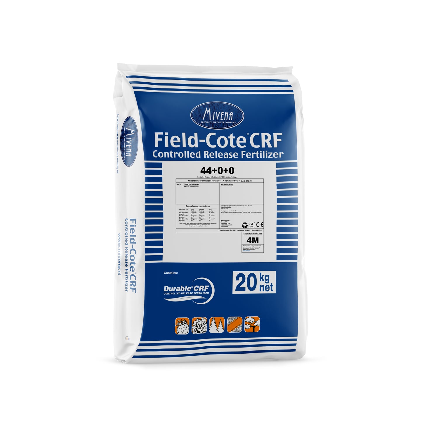 Mivena Field-Cote CRF Fertiliser 44+0+0