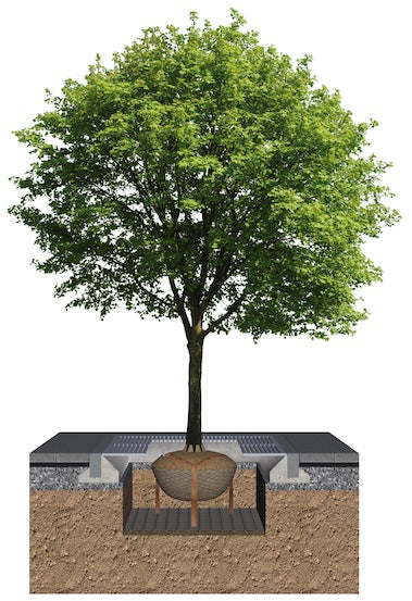 GEFA TREELOCK® Root Ball Anchoring | Tree Anchoring Systems