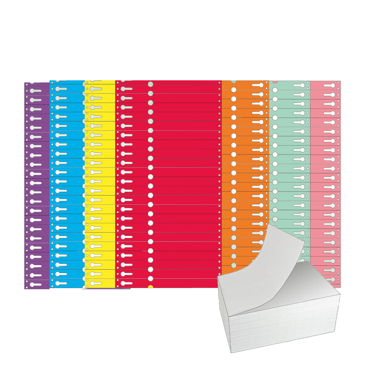 Tyvek Loop Labels