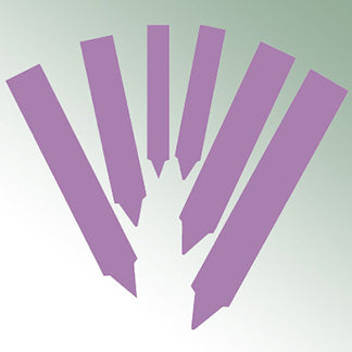 Stick Labels 8x1,4cm violet, unprinted No./pack = 500 pieces