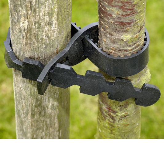 supersoft tree ties, black length = 600 mm, width = 22 mm box = 100 pieces