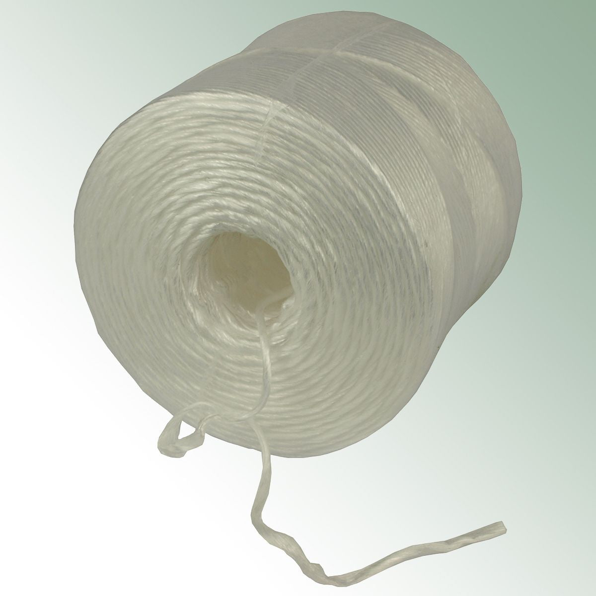 Tying String white - heavy ca. 320 m / kg - spool = 2kg sold individually,bag=6 spools