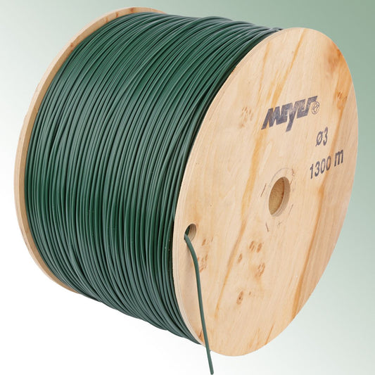 tying tube 3 mm jumbo roll roll length = 1300 m green