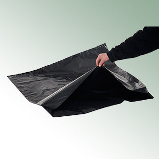 Black HDPE Bags length x width 600x600mm pack = 125 pieces