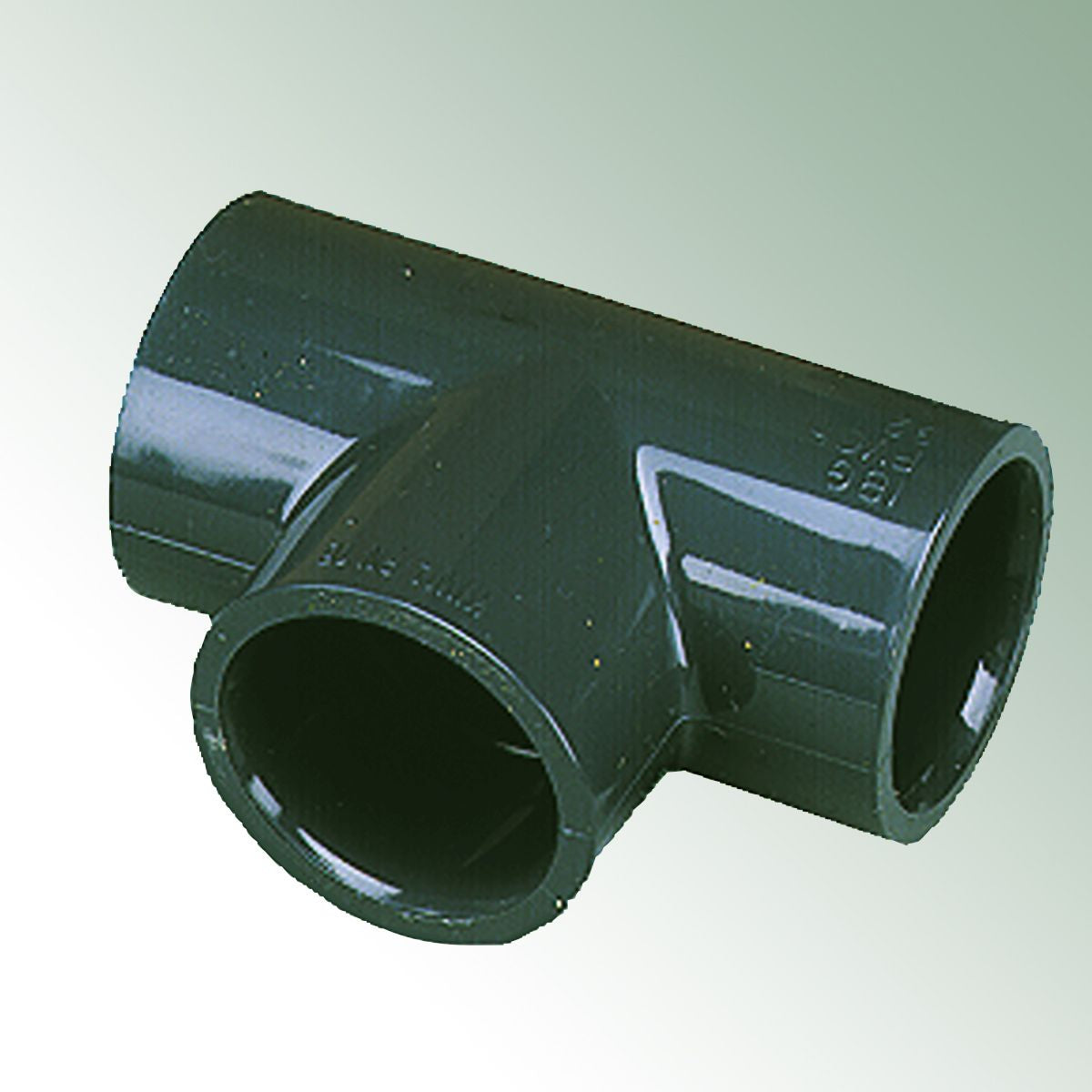 Tee with 3 adhesive sockets 32 mm x 32 mm x 32 mm