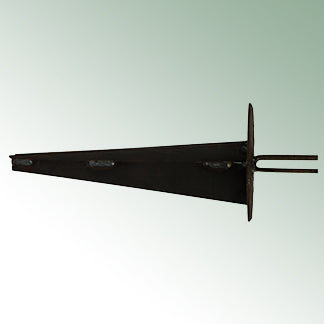 Soil Anchor for Fence Post Z-profile