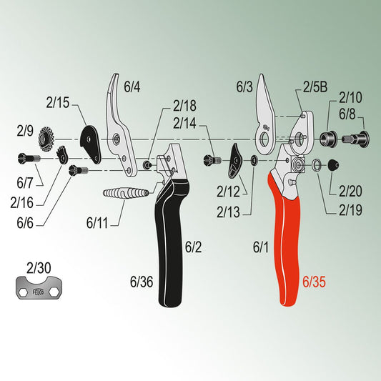 Felco Cover for Blade Handle for Model 6,  8,  9