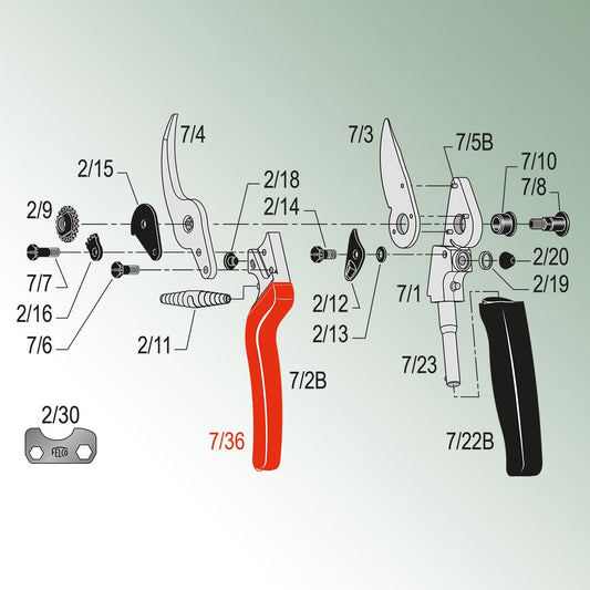 Felco Cover for Counterblade Handle for Model 7,8,9,10