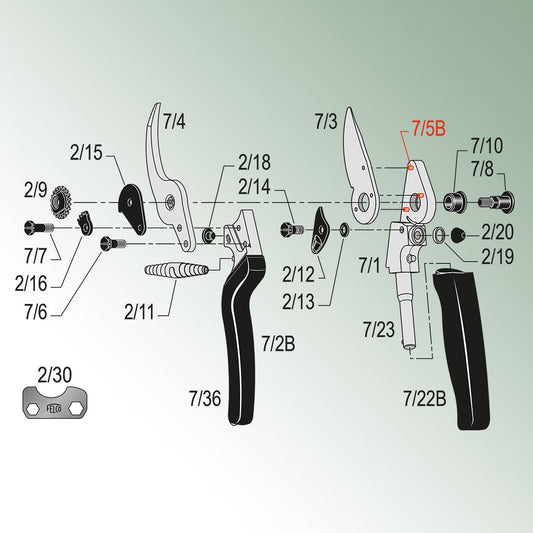 Felco Rivet for Blade for Model 7,8,9,10,13