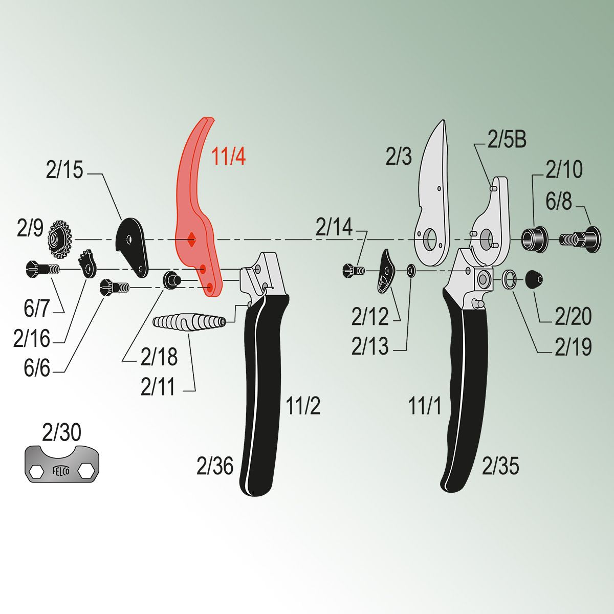 Felco Counterblade for Model 11