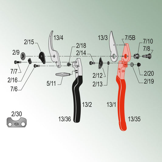 Felco Metal Handle for Model 13