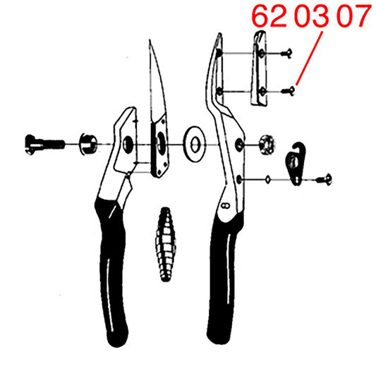 Felco Screw 6 mm for Model 30 for Anvil