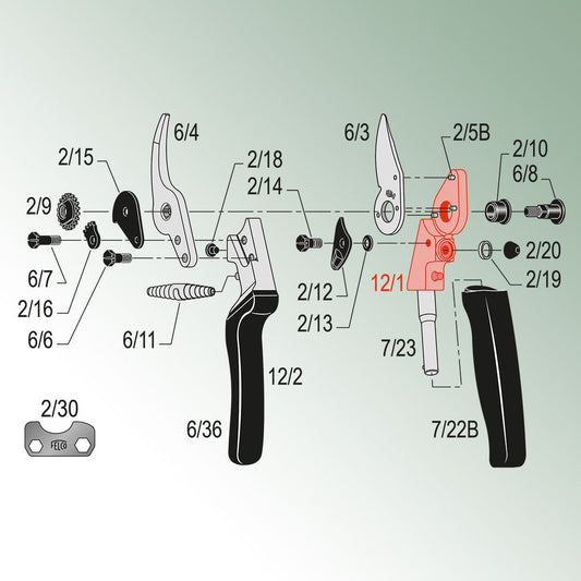 Felco Metal Handle for Model 12