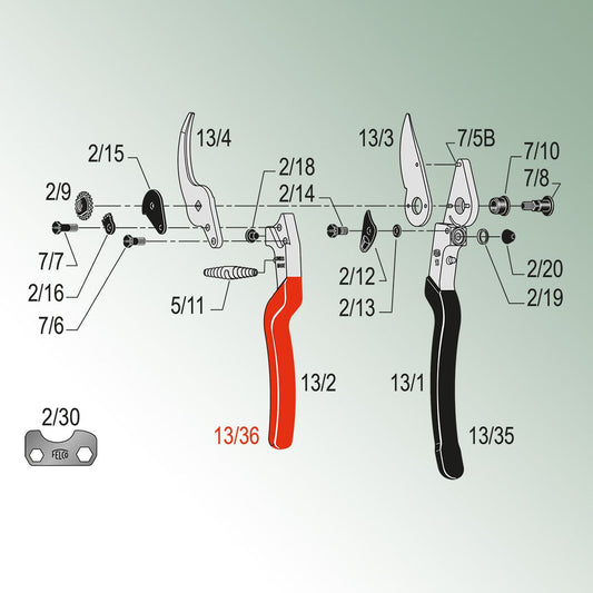 Felco Cover for Counterblade Handle for Model 13