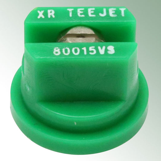 Mouth piece green for Teejet- nozzle, Spraying angle 80° Size 015, Stainless Steel Insert