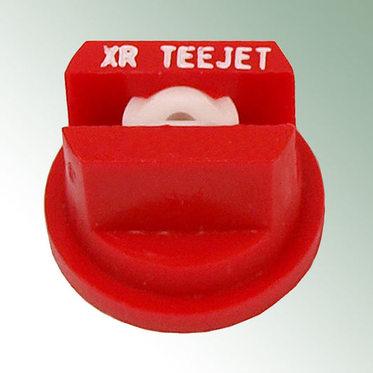 Mouth piece Red for Teejet- nozzle, Spraying angle 110° Size 04, Ceramic Insert