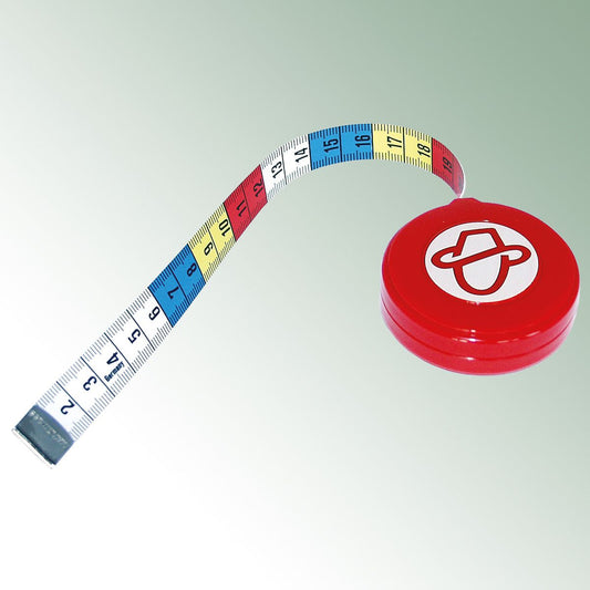 retractable measuring tape HM colours recommended by BdB length 150 cm