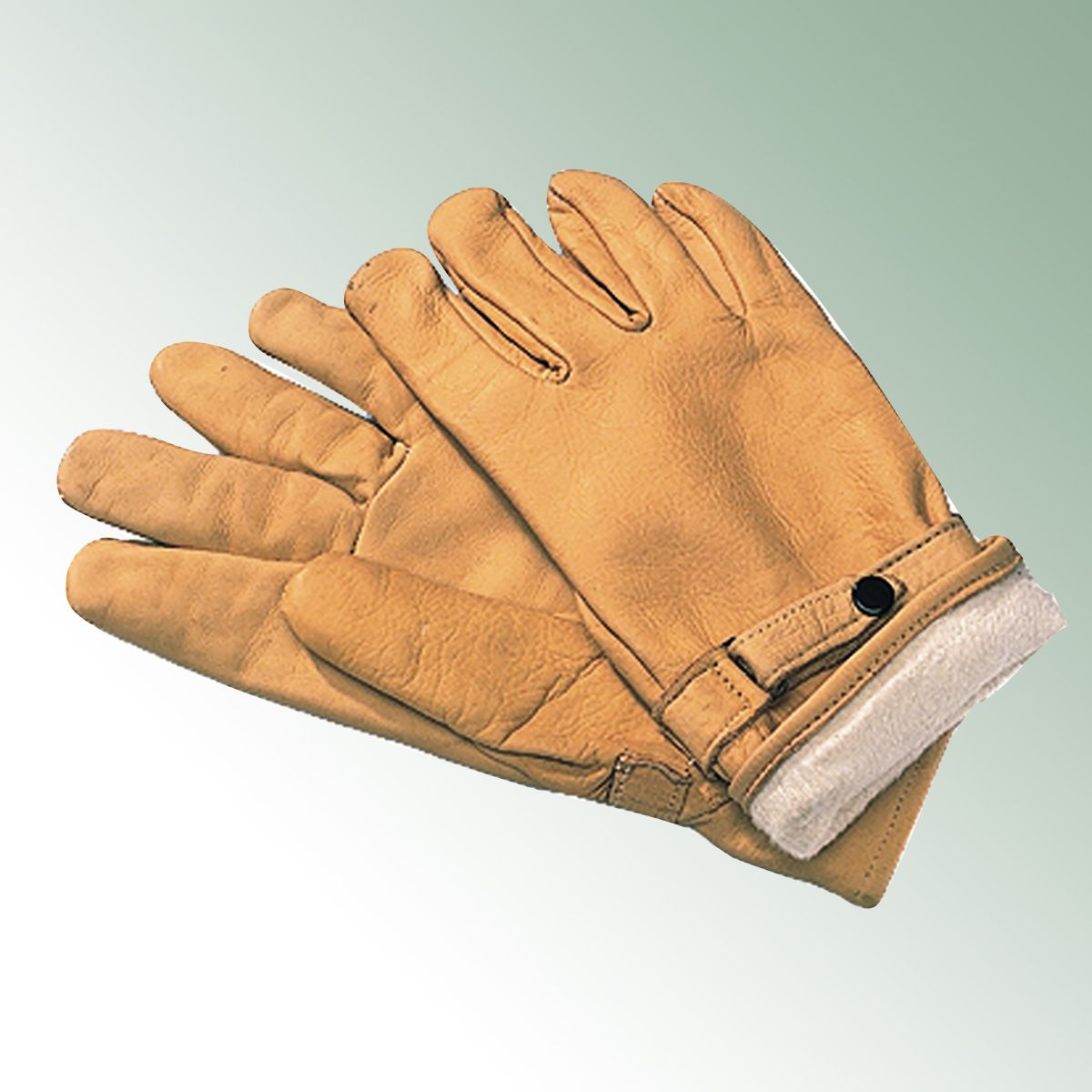 Leather glove Sweden made from calf leather with molleton cloth lining
