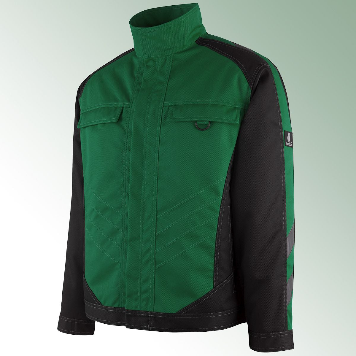 Work Jacket Fulda Size 2XL Green / Black