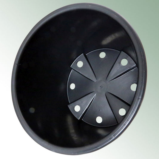 Plant Container 25 Ltr Shallow Pallet = 450 Pieces B L A C K