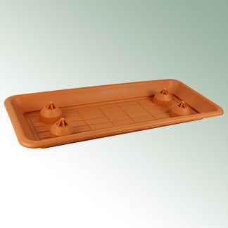 Flower Box Saucer for Ducale 80cm - Terracotta
