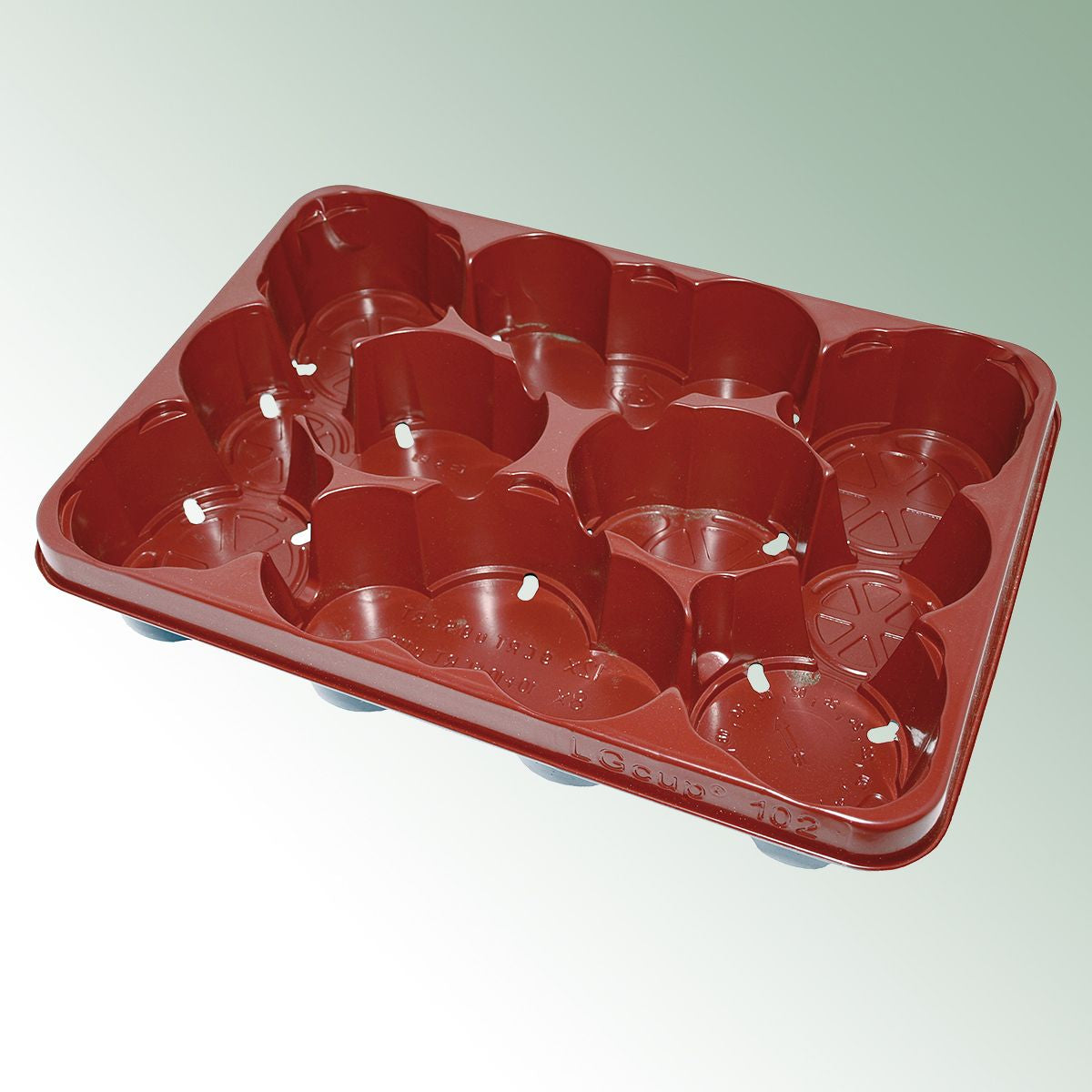 Universaltray 6+8+12 O - LG102 pal.=2400pcs / bundle=50 pcs open - with bottom slits